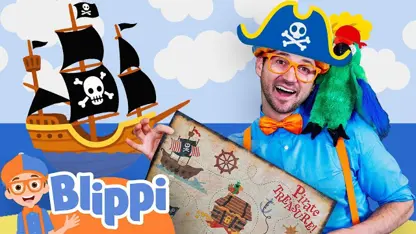 کارتون بلیز این داستان - blippi دزد دریایی