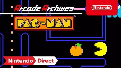 لانچ تریلر بازی arcade archives pac-man در نینتندو سوئیچ