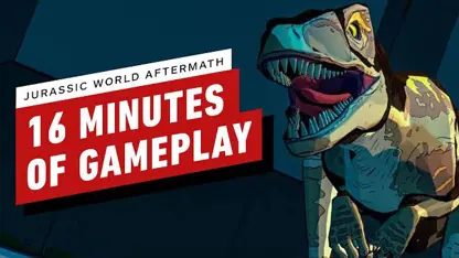 16 دقیقه از گیم پلی بازی jurassic world aftermath