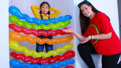 سرگرمی کودکانه این داستان - موانع خانه بالون
