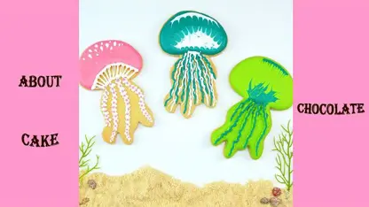 طرز تهیه کوکی های زیبا و خلاقانه دریایی در یک ویدیو