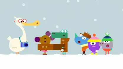 کارتون هی داگی این داستان - حیوانات زمستانی با duggee