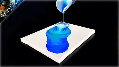 آموزش نقاشی با رنگ اکرلیک زیبا و شگفت انگیز