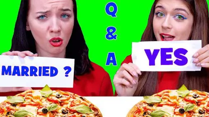 کلیپ فود اسمر لیلی بو - سوال و جواب در چالش پیتزا