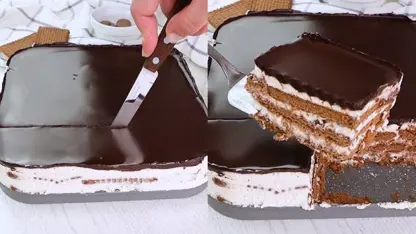طرز تهیه کیک شکلاتی بدون پخت در کمترین زمان