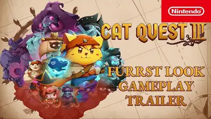 تریلر رسمی گیم پلی بازی cat quest iii در یک نگاه