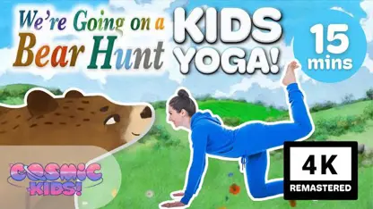 آموزش یوگا به کودکان - شکار خرس می رویم 🐻 در یک نگاه
