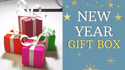 آموزش اوریگامی - جعبه هدیه سال نو در یک ویدیو