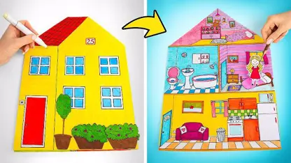 ترفند کاردستی - خانه های عروسک کاغذی در یک نگاه