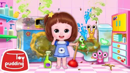 کارتون عروسکی این داستان - تمیز کردن اتاق