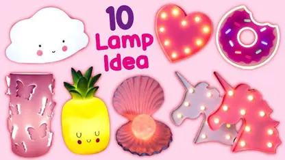 ایده کاردستی دخترانه جدید - 10 ایده لامپ دست ساز
