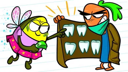 کارتون آووکادو این داستان "دندان پری" در چند دقیقه