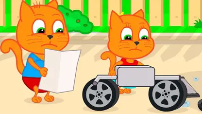 کارتون خانواده گربه این داستان - موتور سیکلت خانگی