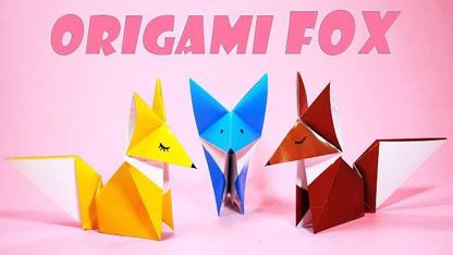 آموزش اوریگامی ساخت "روباه" در چند دقیقه