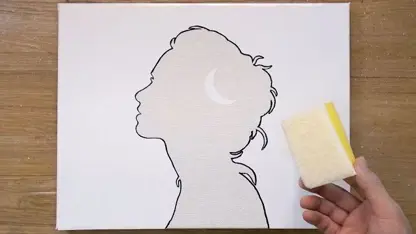 آموزش گام به گام نقاشی با تکنیک های آسان - جهان خاکستری