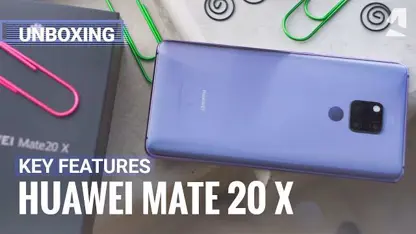 بررسی ویدیویی گوشی Huawei Mate 20 X به همراه ویژگی های کلیدی!
