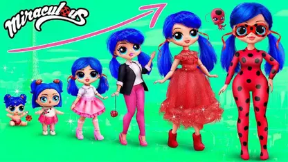 ایده کاردستی برای عروسک - لیدی باگ در حال بزرگ شدن!