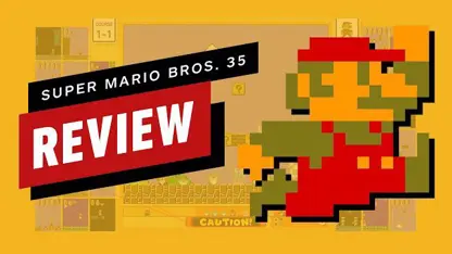 بررسی ویدیویی بازی super mario bros. 35