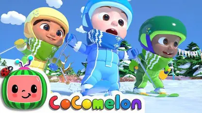 ترانه کودکانه کوکوملون با داستان "اسکی روی یخ"