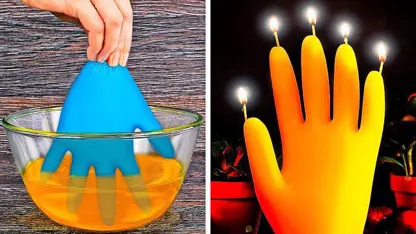 23 ترفند های ساخت شمع های تزیینی در چند دقیقه