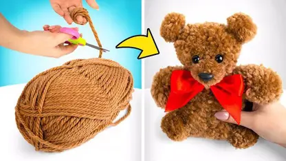 ترفند کاردستی - خرس عروسکی کوچک در یک ویدیو