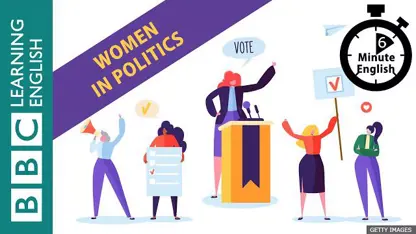 تقویت لیسنینگ زبان انگلیسی " ورود زنان به سیاست"