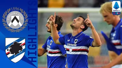 خلاصه بازی اودینزه 1-3 سمپدوریا در لیگ سری آ ایتالیا