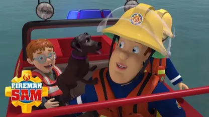 کارتون سام آتش نشان این داستان - نجات یک سگ