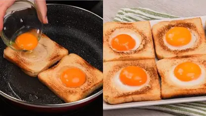 طرز تهیه نان تست و تخم مرغ یک صبحانه دلپذیر