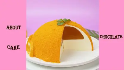 طرز تهیه کیک موس پرتقال برای مهمانی ها