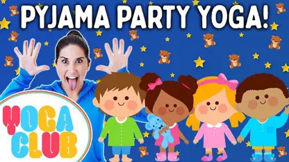 آموزش یوگا به کودکان - جشن پیژاما! 🧸 در یک ویدیو