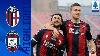 خلاصه بازی بولونیا 1-0 کروتون در لیگ سری آ ایتالیا 2020/21