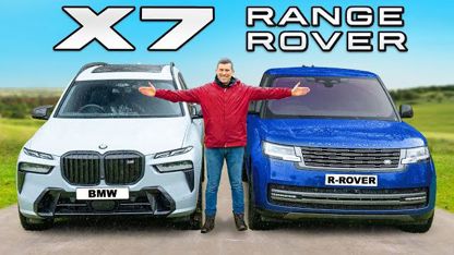 تست خودرو های bmw x7 و range rover در یک نگاه