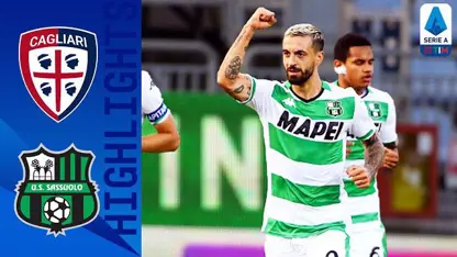 خلاصه بازی کالیاری 1-1 ساسولو در لیگ سری آ ایتالیا