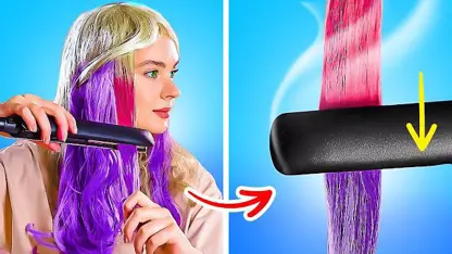 ترفندهای خلاقانه - نحوه رنگ کردن مو در خانه برا دختران