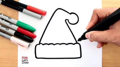 آموزش نقاشی به کودکان - کریسمس پاپ ایت با رنگ آمیزی