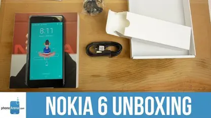 رونمایی و جعبه گشایی گوشی Nokia 6 به همراه لوازم جانبی