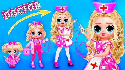 کاردستی برای عروسک - lol دختر در حال رشد! برای سرگرمی