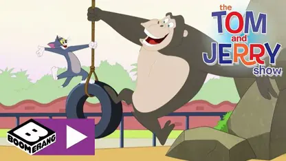 کارتون تام و جری با داستان - میمونی برای تام و جری