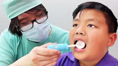 سرگرمی های کودکانه این داستان - معاینه دندان ها