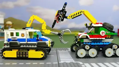 ماشین بازی کودکان با داستان" کامیون هیولا و پلیس "