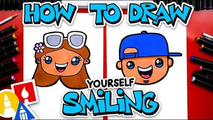 آموزش نقاشی به کودکان - روز قدرت لبخند با رنگ آمیزی