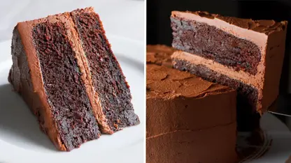 آموزش آشپزی - تهیه کیک شکلاتی مرطوب در یک نگاه