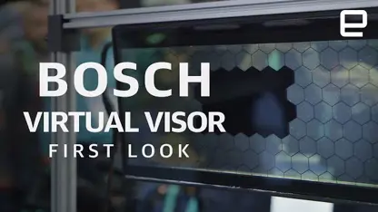 معرفی آفتاب گیر هوشمند bosch virtual visor در ces 2020