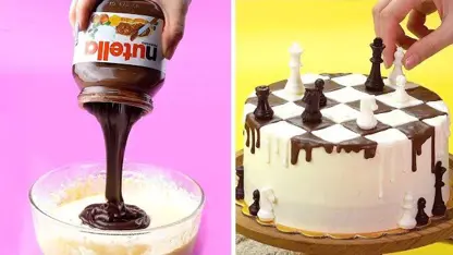 10 ایده تزیین کیک شکلاتی برای مهمانی