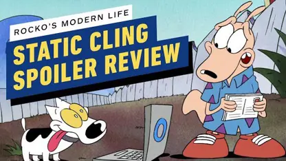 بررسی ویدیویی انیمیشن rocko's modern life: static cling 2019