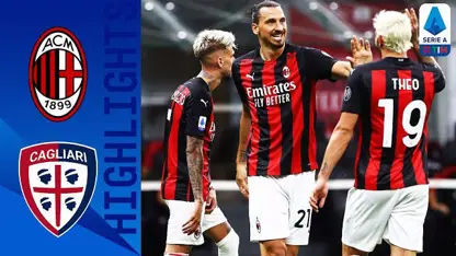 خلاصه بازی میلان 3-0 کالیاری در لیگ سری آ ایتالیا