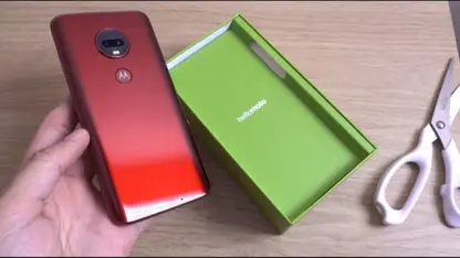رونمایی از گوشی هوشمند موتو G7 Plus رنگ قرمز