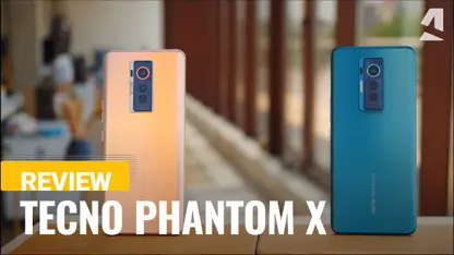 بررسی ویدیویی گوشی tecno phantom x در یک نگاه