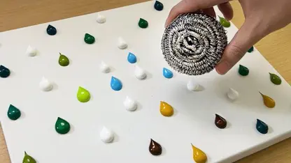 آموزش نقاشی آکریلیک - تکنیک نقاشی اسکرابر آهنی در یک نگاه